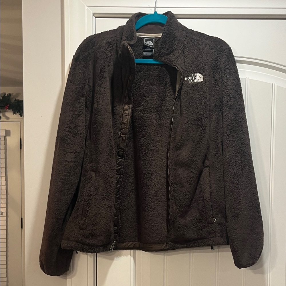 The North Face Women's Cozy Brown Teddy Jacket
